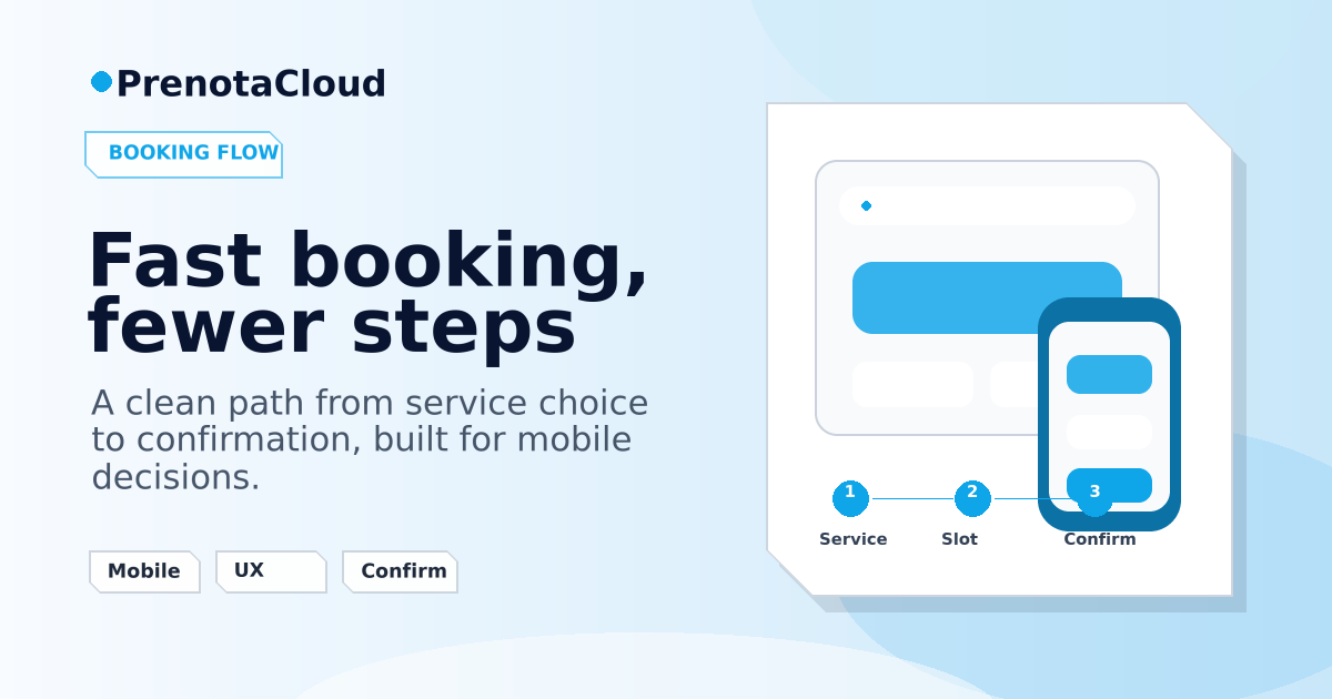 Online booking in a few steps: what customers really need to see