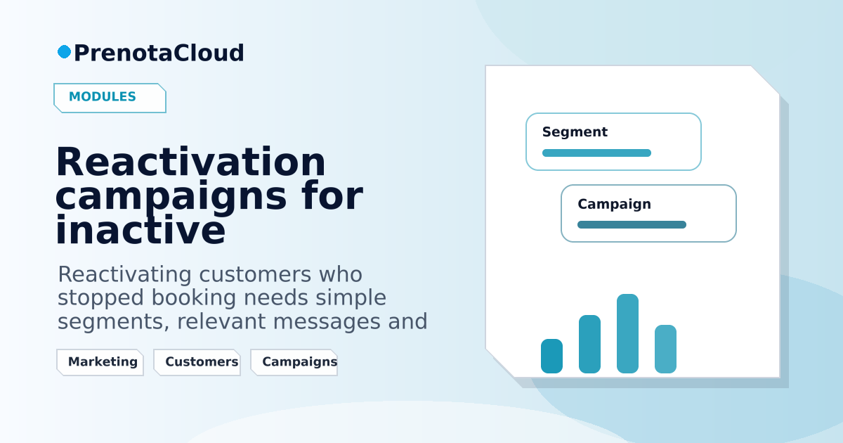 Reactivation campaigns for inactive customers: returning with value, not pressure