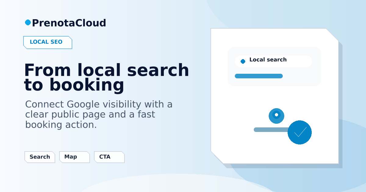 Google Business Profile and online booking: turning local searches into appointments