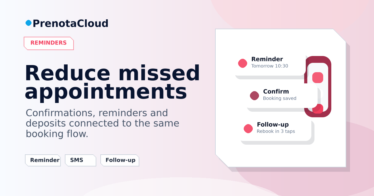 How to reduce appointment no-shows without stressing customers