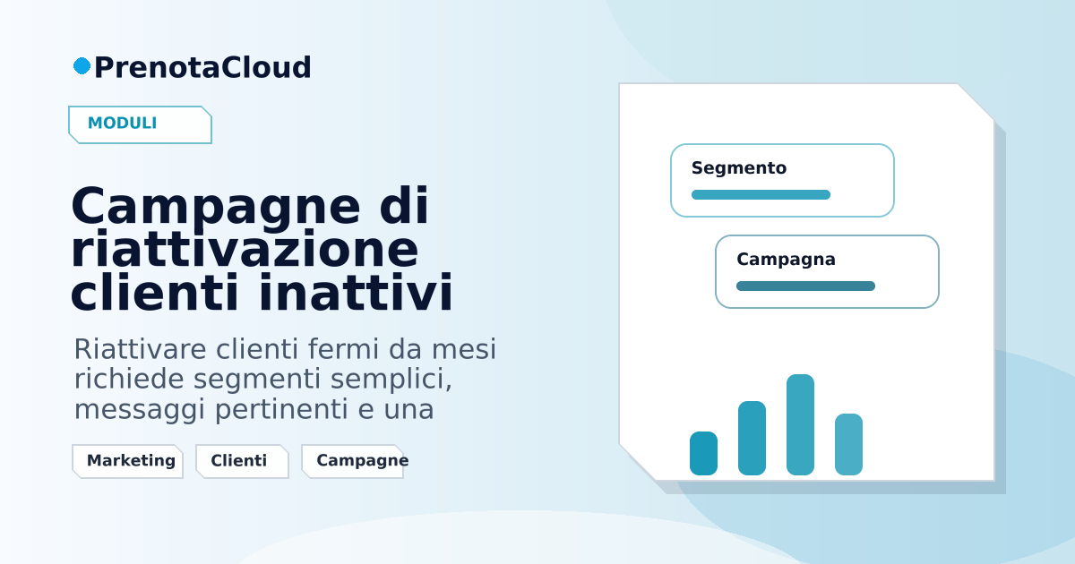 Campagne di riattivazione clienti inattivi: come tornare utili senza essere invadenti
