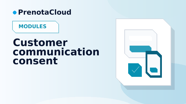 Customer communication consent: separating notifications, reminders and marketing