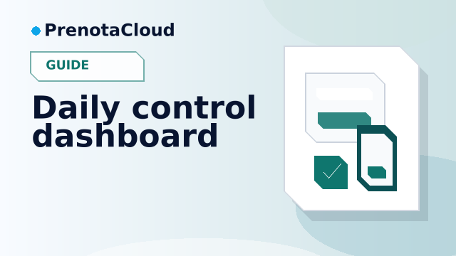 Daily control dashboard: what to check every morning before opening