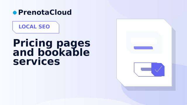 Pricing pages and bookable services: showing value without creating confusion