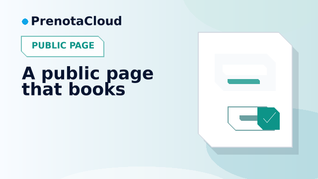 Bookable public pages: combining local SEO and conversion