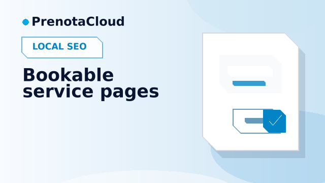 Service pages for local SEO: writing content that leads to booking