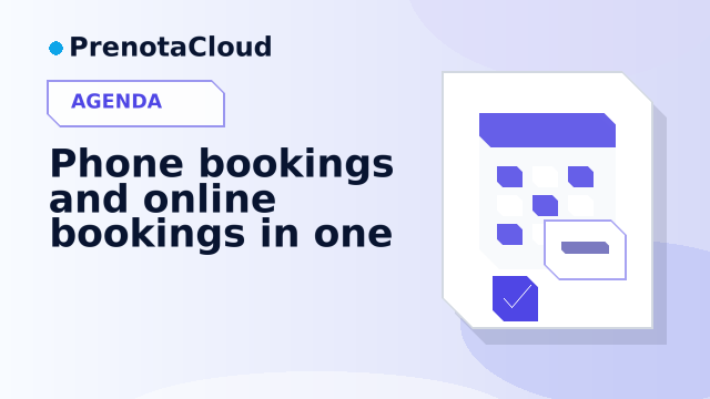 Phone bookings and online bookings in one calendar: how to avoid confusion