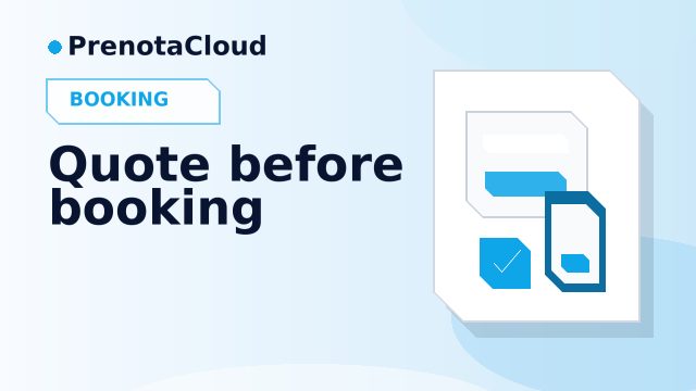 Quote before booking: when to use a request instead of a direct time slot